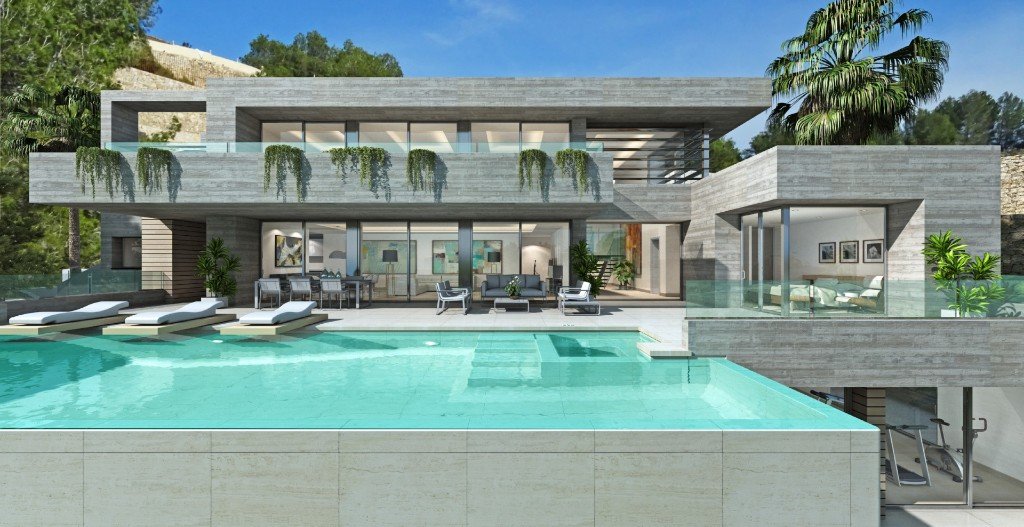 Villa Moraira, Alicante, Spānijā 4 istabas, 796 m2 Nr. 144999