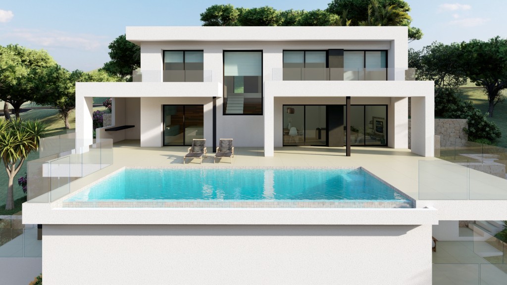 Huvila Moraira, Alicante, Espanja 3 makuuhuonetta, 548 m2 No. 144997