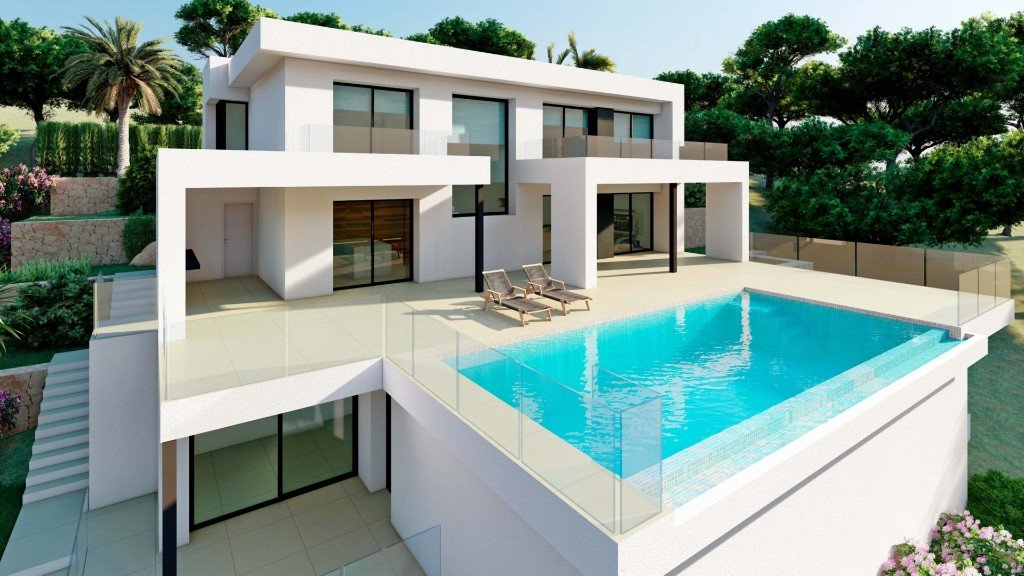 Huvila Moraira, Alicante, Espanja 3 makuuhuonetta, 548 m2 No. 144997