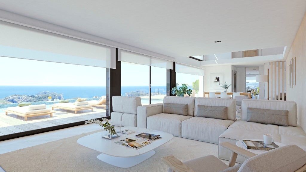 Villa i Moraira, Alicante, Spanien 5 sovrum, 1401 kvm. Nr. 145001