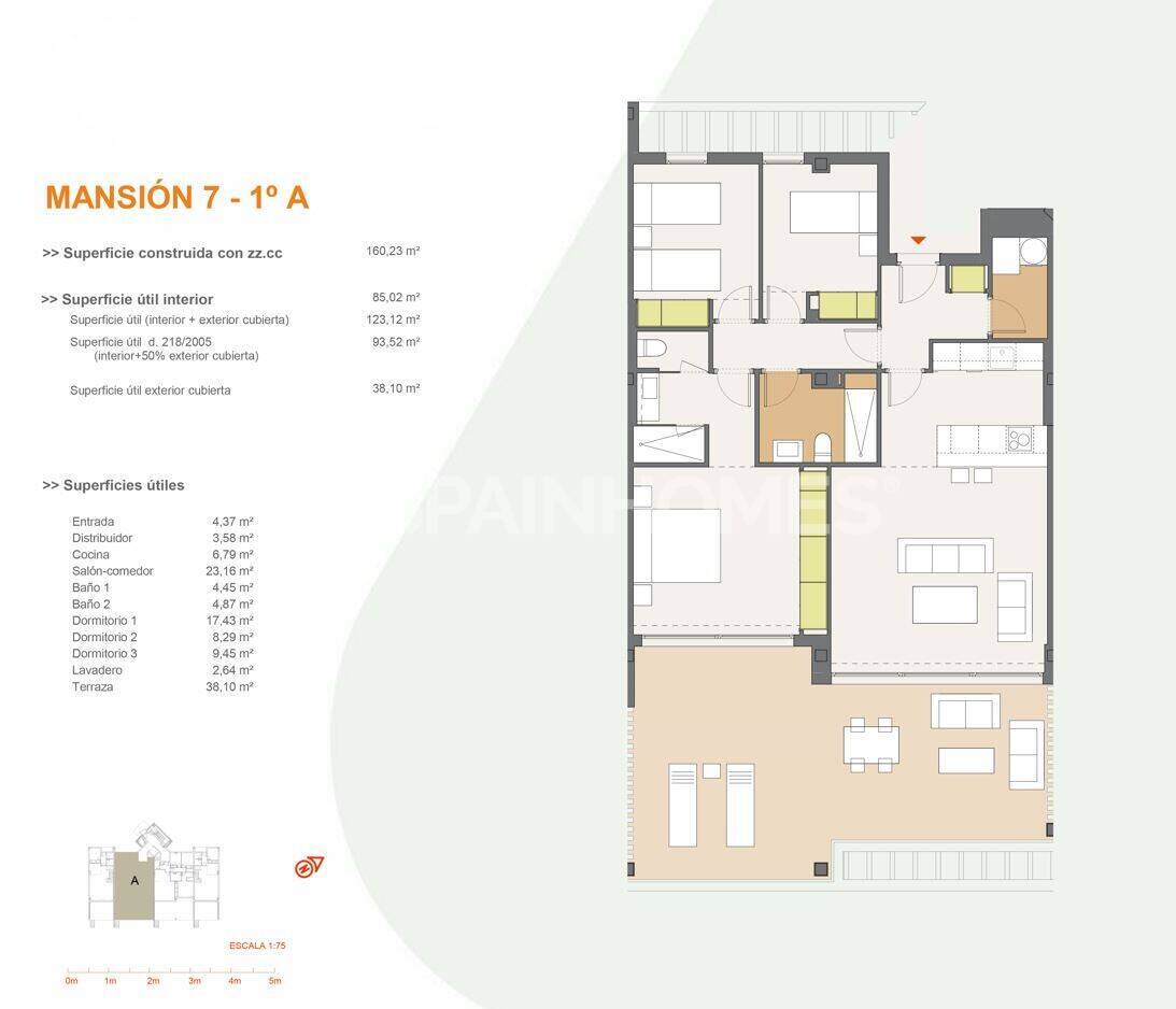 Apartment à San Roque, Cadiz, Espagne 3 chambres, 84 m2 No. 194785