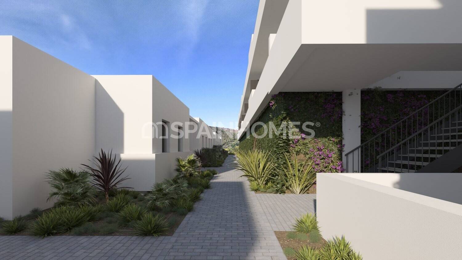 Villa i Manilva, Malaga, Spanien 3 sovrum, 86 kvm. Nr. 194787