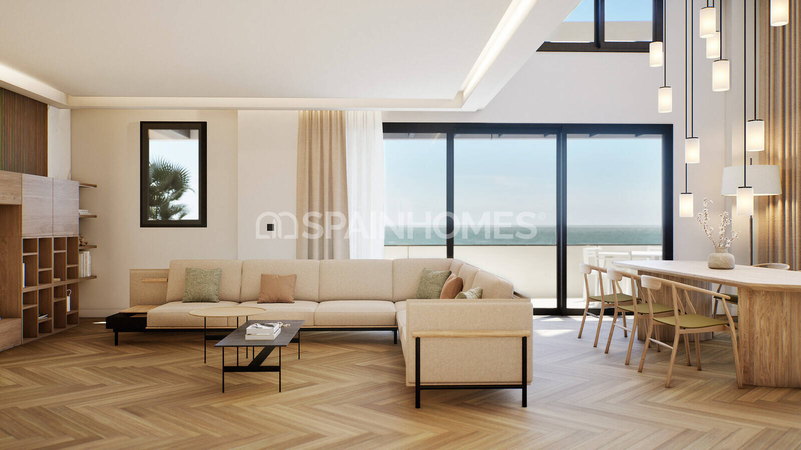 Kattohuoneisto Malaga, Espanja 4 makuuhuonetta, 262 m2 No. 194782