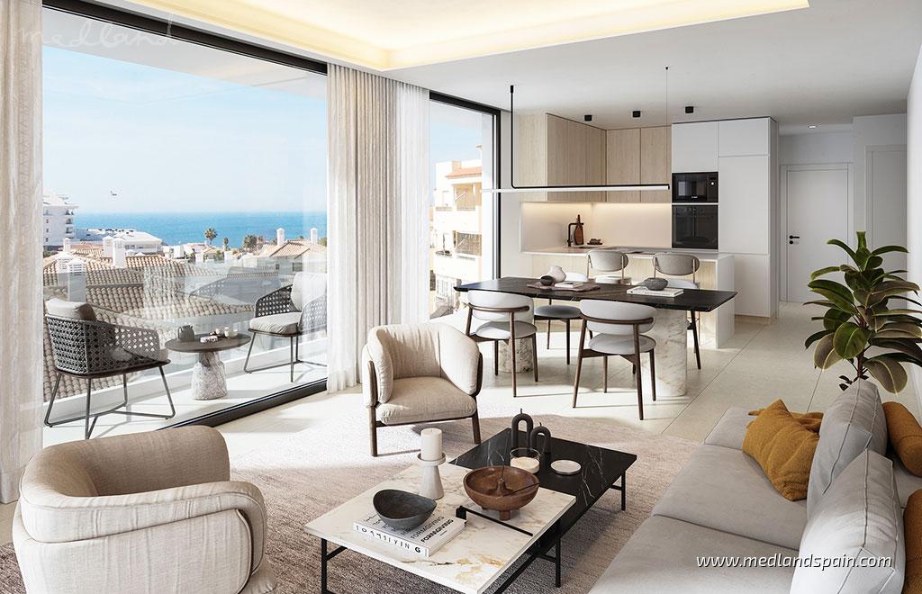 Apartament w Fuengirola, Malaga, Hiszpania 2 sypialnie, 82 mkw. nr 155814