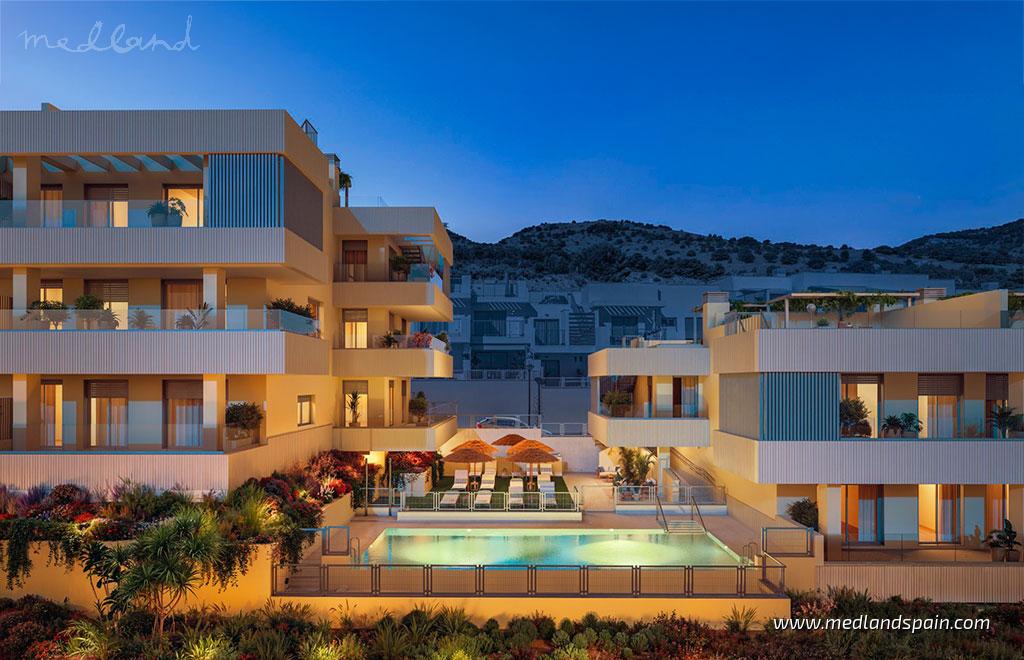 Wohnung in Benalmadena, Malaga, Spanien 3 Schlafzimmer, 107 m2 Nr. 155810