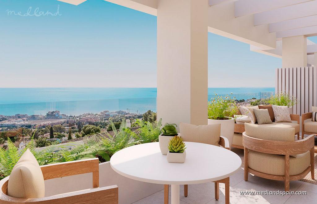 Wohnung in Benalmadena, Malaga, Spanien 3 Schlafzimmer, 107 m2 Nr. 155810