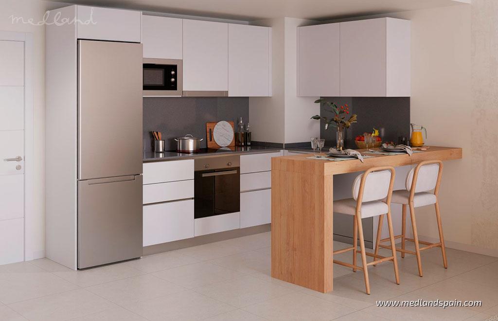 Wohnung in Benalmadena, Malaga, Spanien 3 Schlafzimmer, 107 m2 Nr. 155810