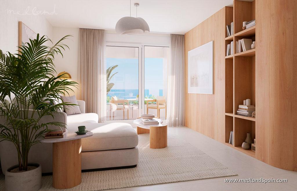 Wohnung in Benalmadena, Malaga, Spanien 3 Schlafzimmer, 107 m2 Nr. 155810
