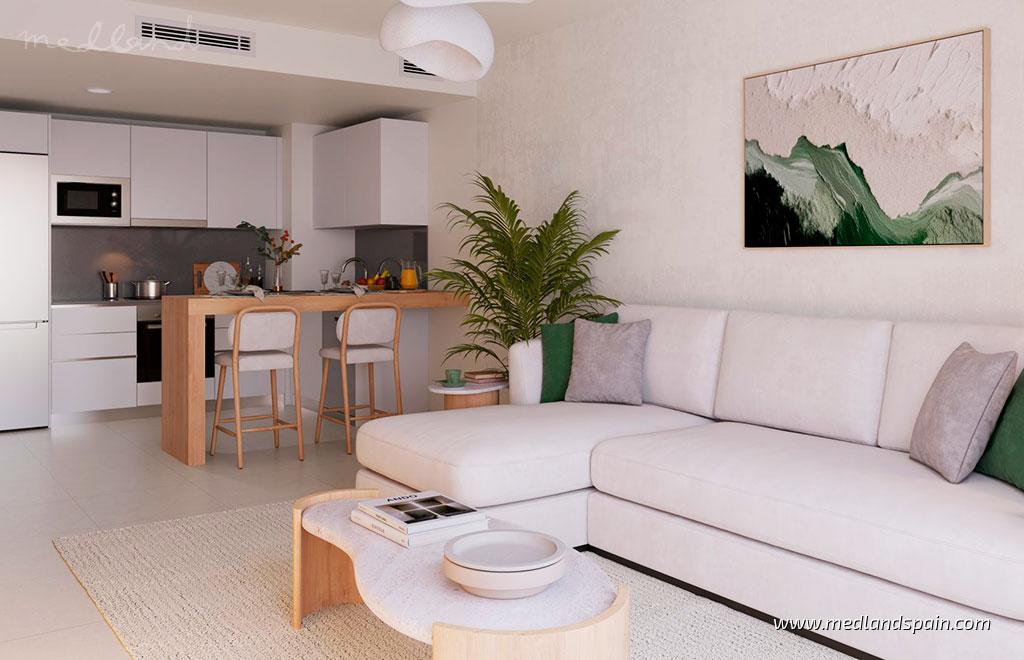 Wohnung in Benalmadena, Malaga, Spanien 3 Schlafzimmer, 107 m2 Nr. 155810