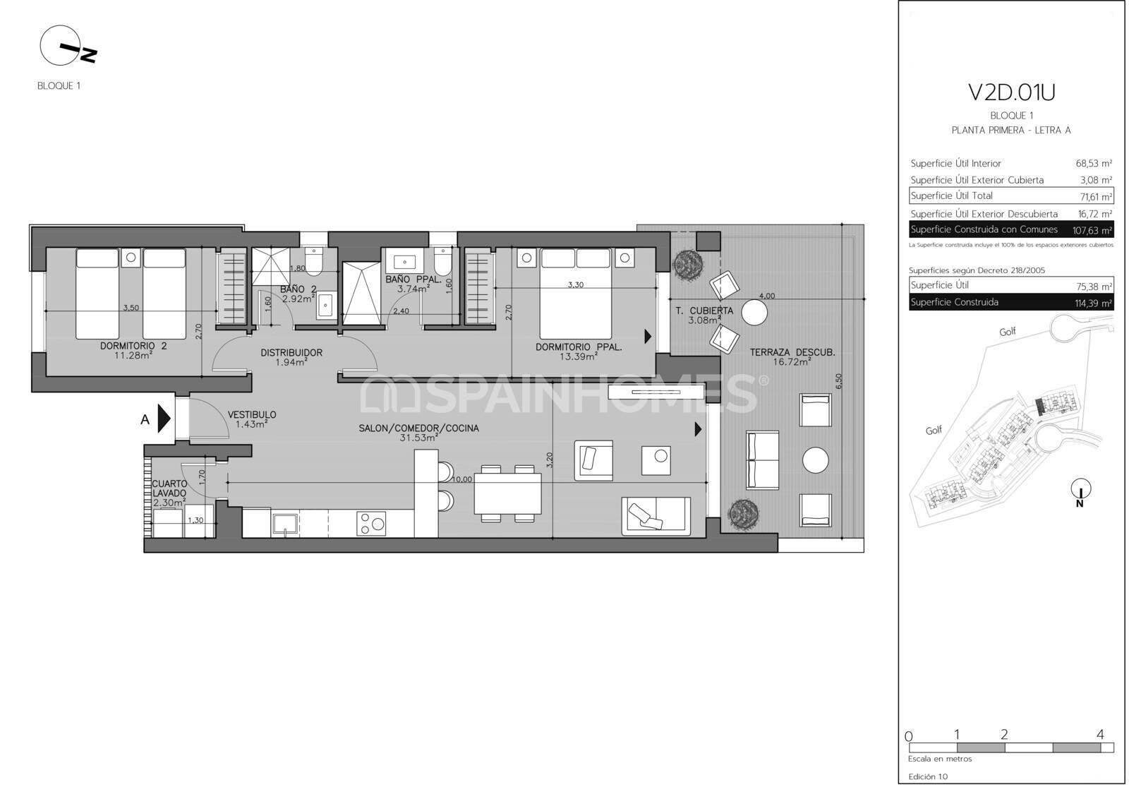 Appartamento a San Roque, Cadiz, Spagna 2 camere da letto, 65 mq. N° 148834