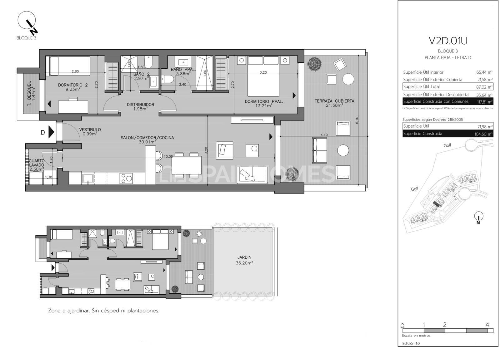 Appartamento a San Roque, Cadiz, Spagna 2 camere da letto, 65 mq. N° 148834