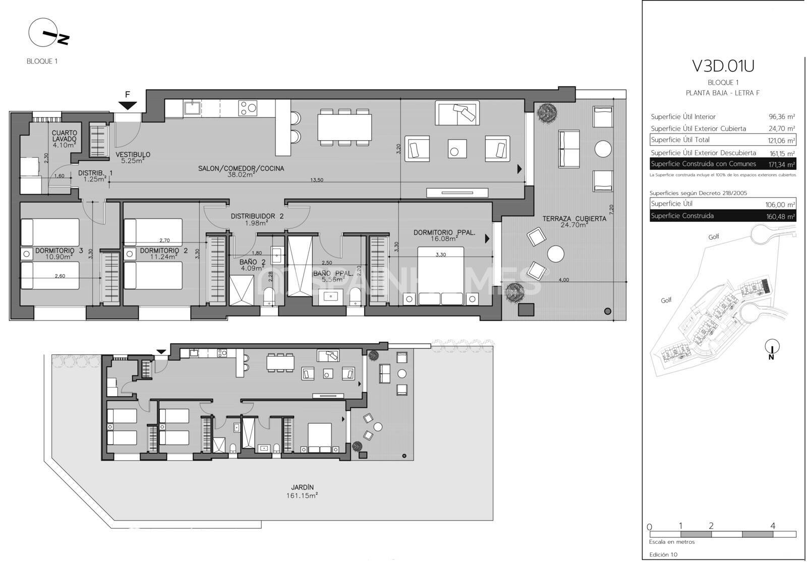 Appartamento a San Roque, Cadiz, Spagna 2 camere da letto, 65 mq. N° 148834