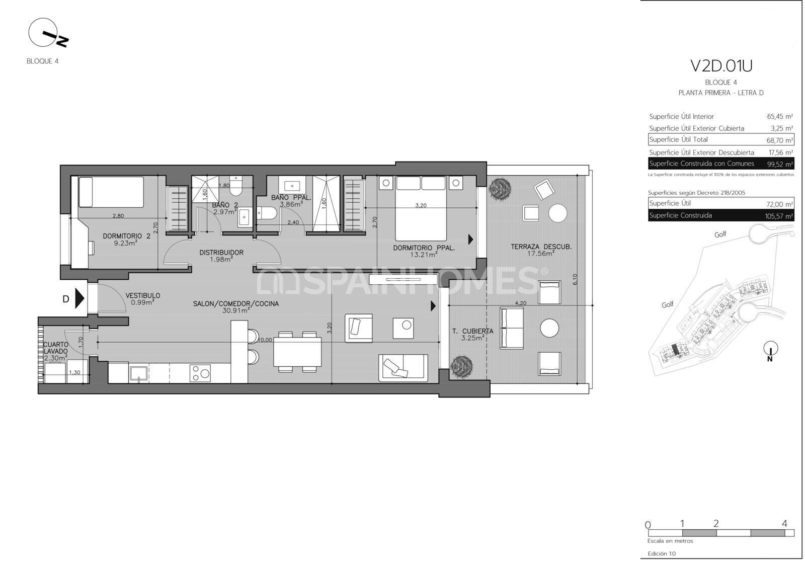 Appartamento a San Roque, Cadiz, Spagna 2 camere da letto, 65 mq. N° 148834