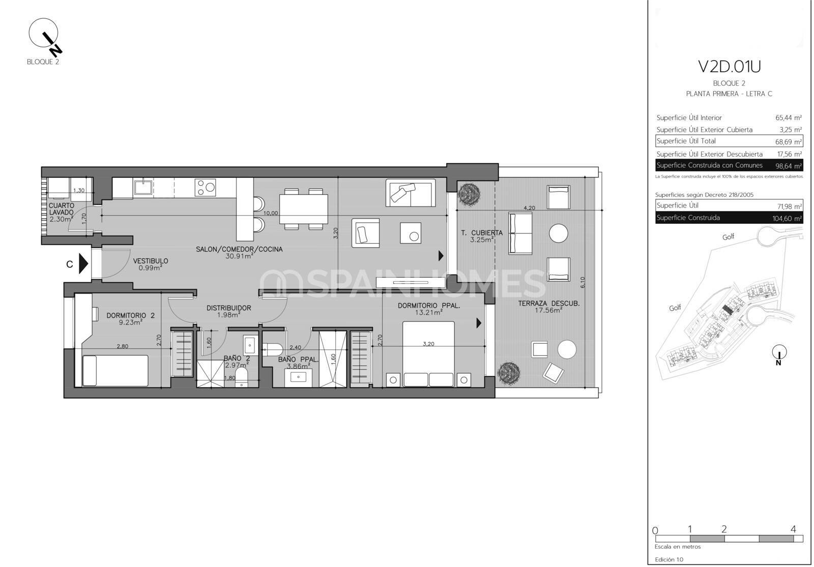 Huoneisto San Roque, Cadiz, Espanja 3 makuuhuonetta, 98 m2 No. 148836