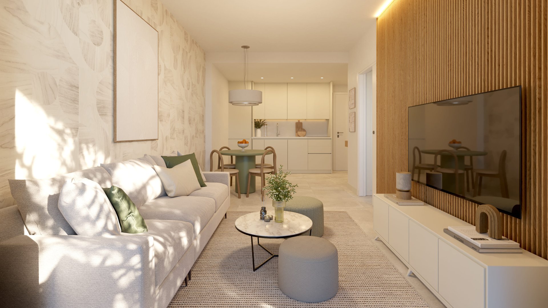 Wohnung in Mijas, Malaga, Spanien 1 Schlafzimmer, 54 m2 Nr. 135935