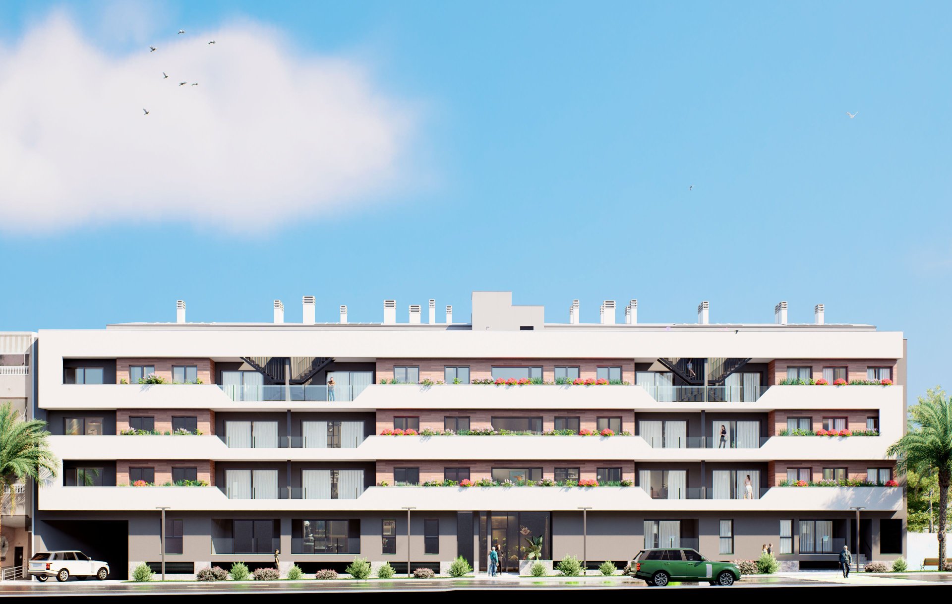 Apartamento en Lo Pagán, Murcia, España 3 dormitorios, 87 m2 No. 189049