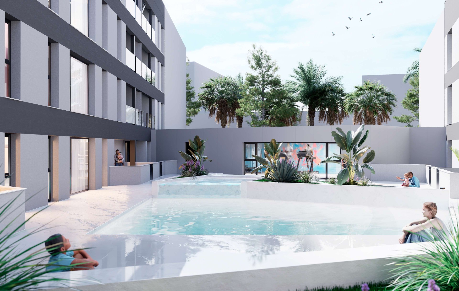 Apartamento en Lo Pagán, Murcia, España 3 dormitorios, 87 m2 No. 189049