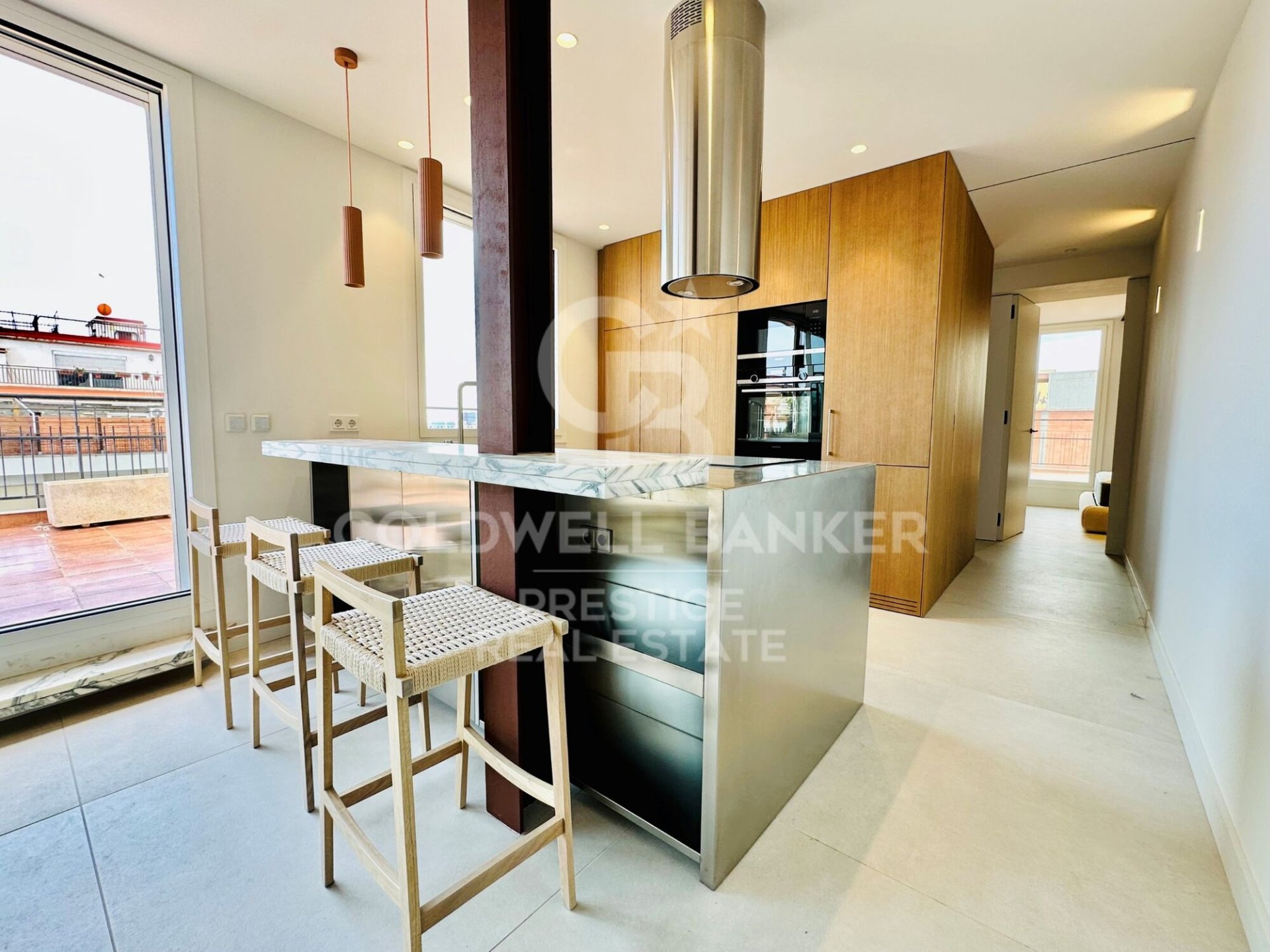 Penthouse w Barcelona, Hiszpania 3 sypialnie, 116 mkw. nr 157845