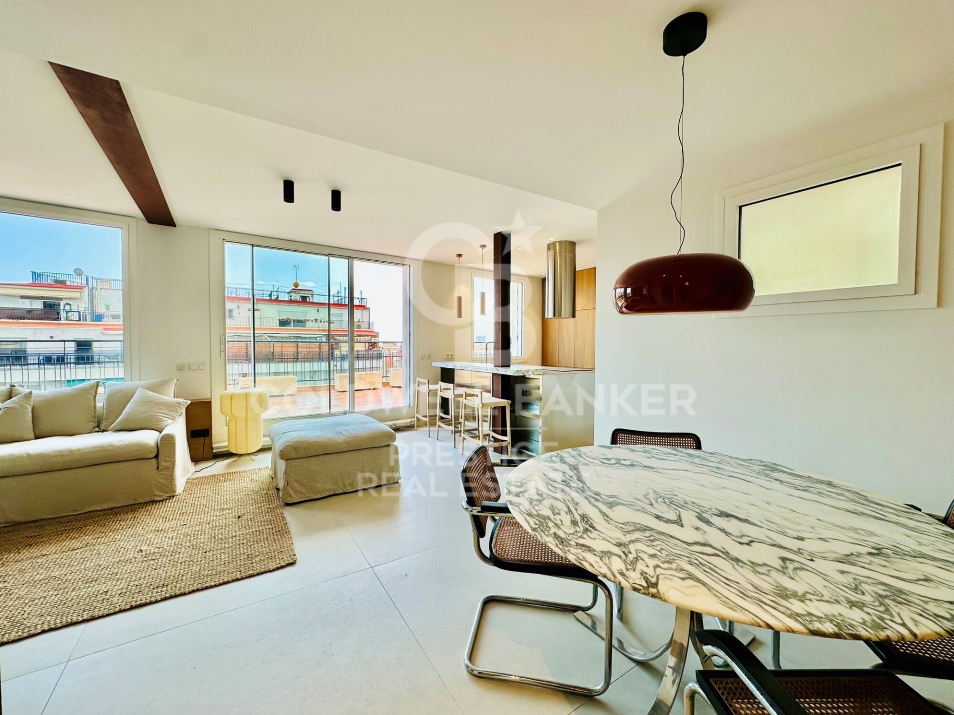 Penthouse w Barcelona, Hiszpania 3 sypialnie, 116 mkw. nr 157845