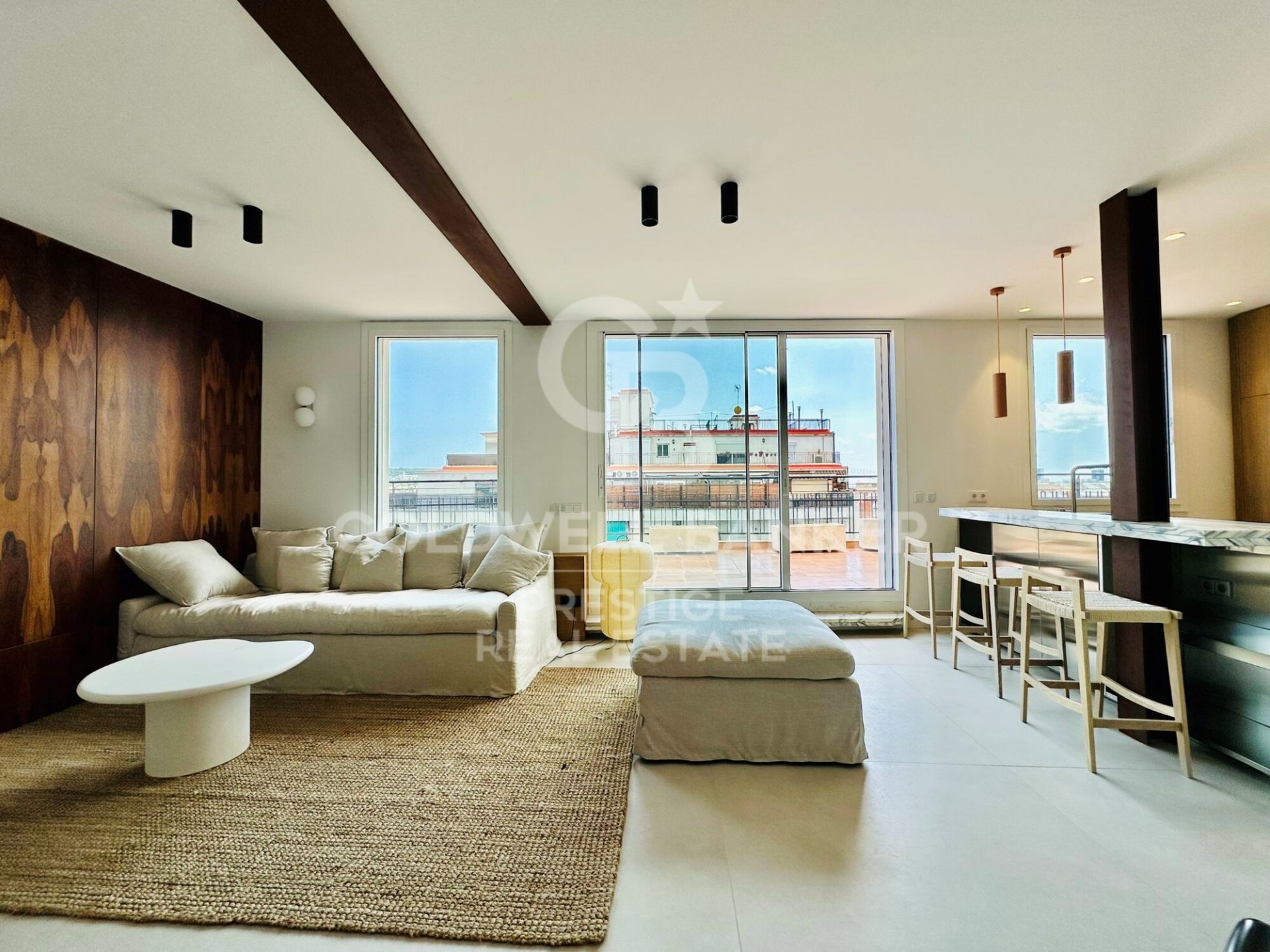 Penthouse w Barcelona, Hiszpania 3 sypialnie, 116 mkw. nr 157845