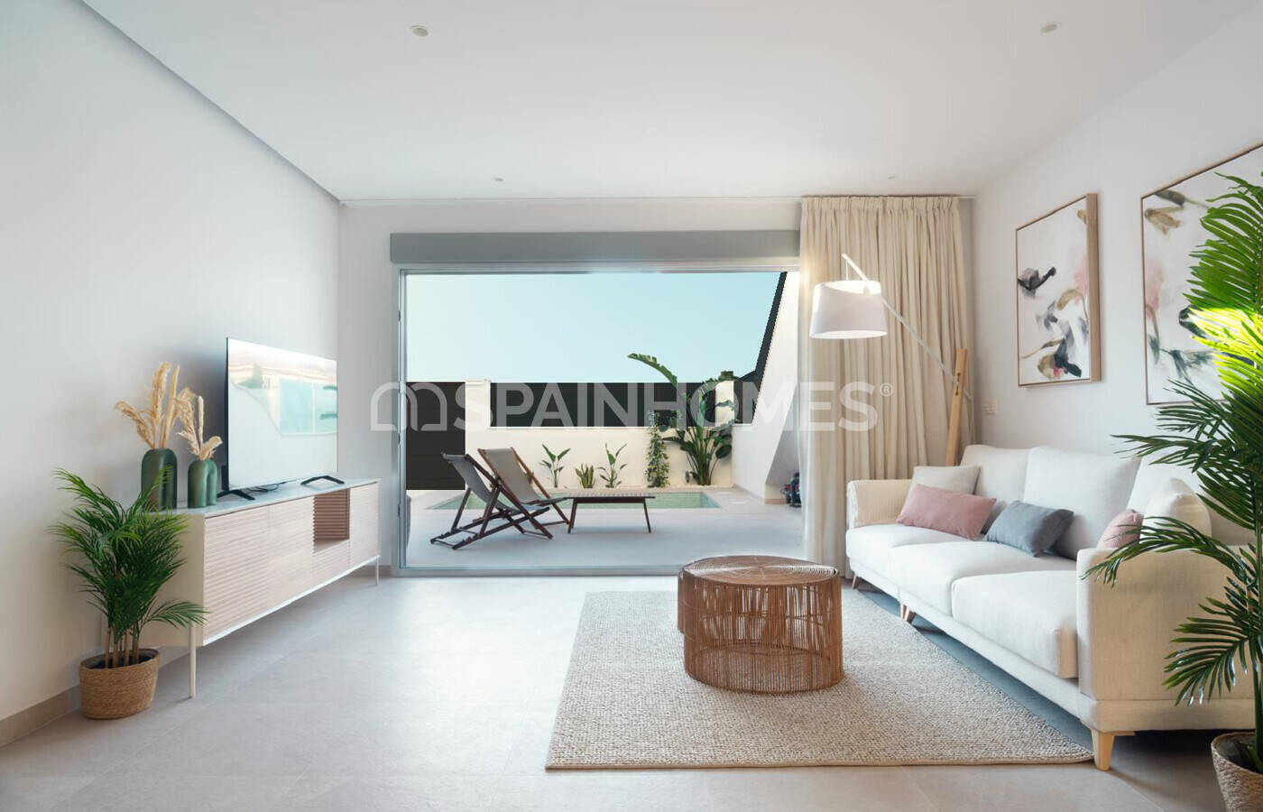 Penthäuser in San Pedro del Pinatar, Murcia, Spanien 2 Schlafzimmer, 70 m2 Nr. 164705