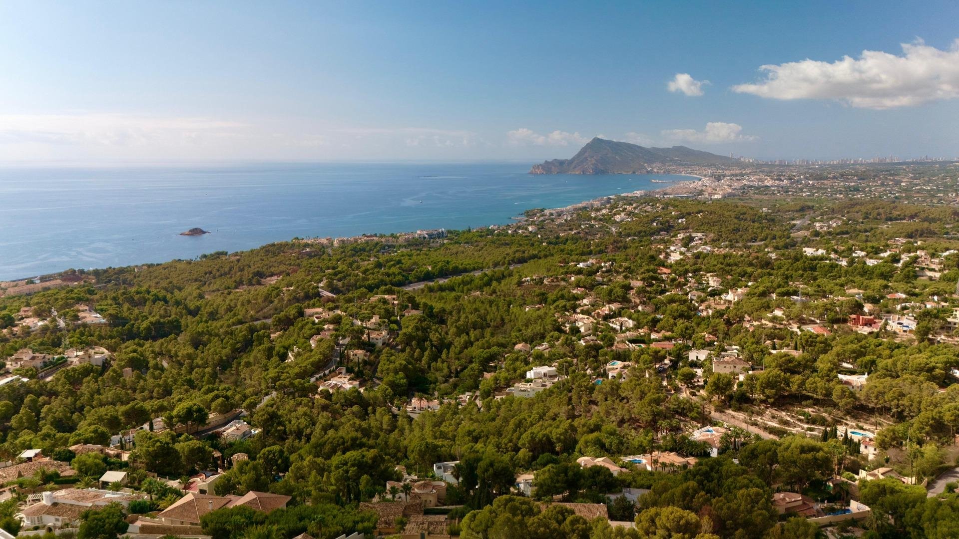 Działka w Altea, Alicante, Hiszpania 274 mkw. nr 165409