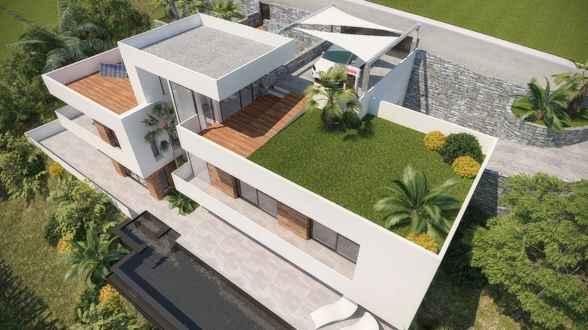 Tontti Altea, Alicante, Espanja 280 m2 No. 165410