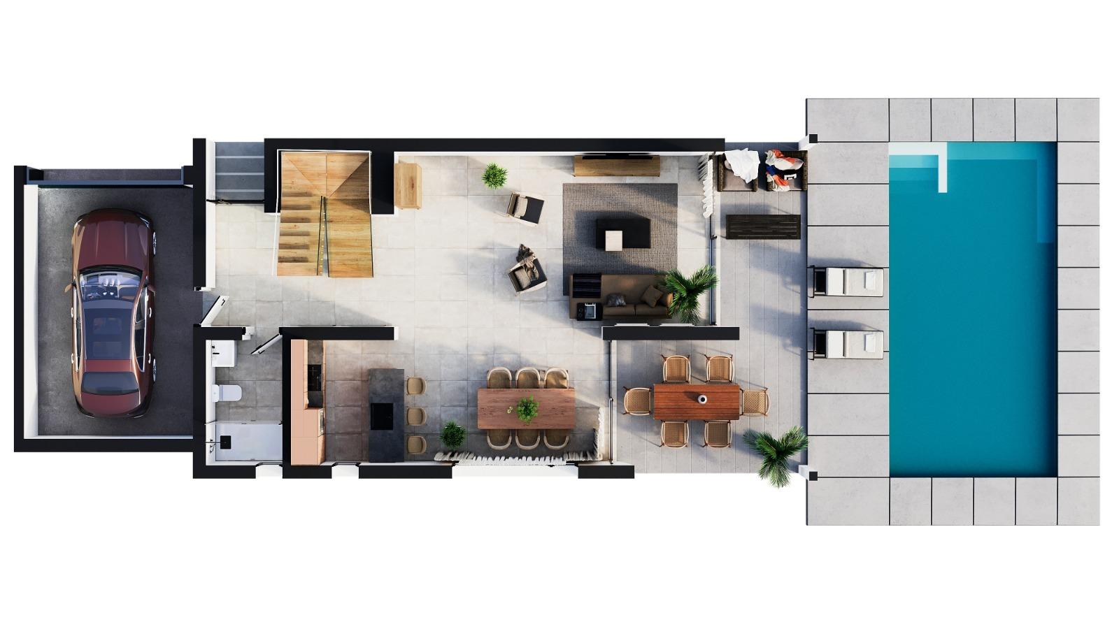 Villa in Calpe, Alicante, Spain 3 bedrooms, 234 sq.m. No. 165411