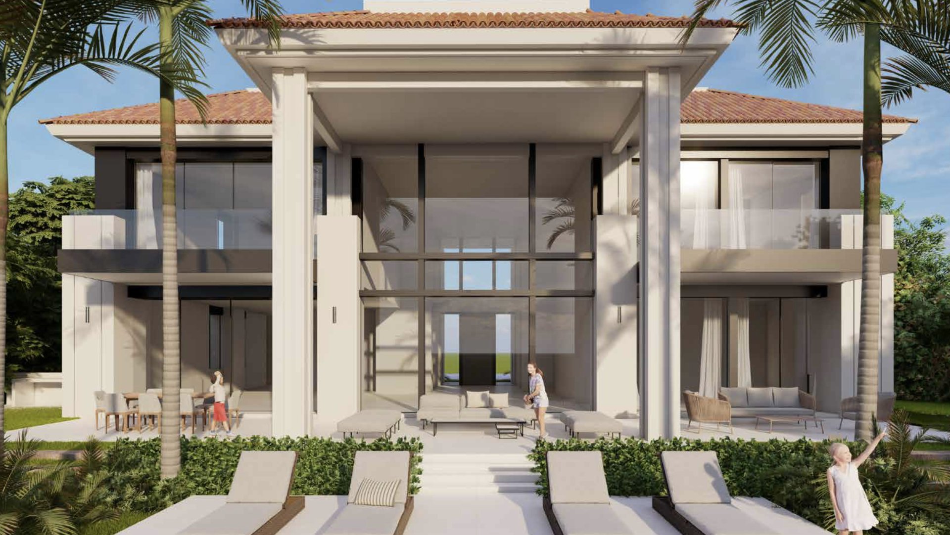 Villa i Marbella, Malaga, Spanien 6 sovrum, 860 kvm. Nr. 134437