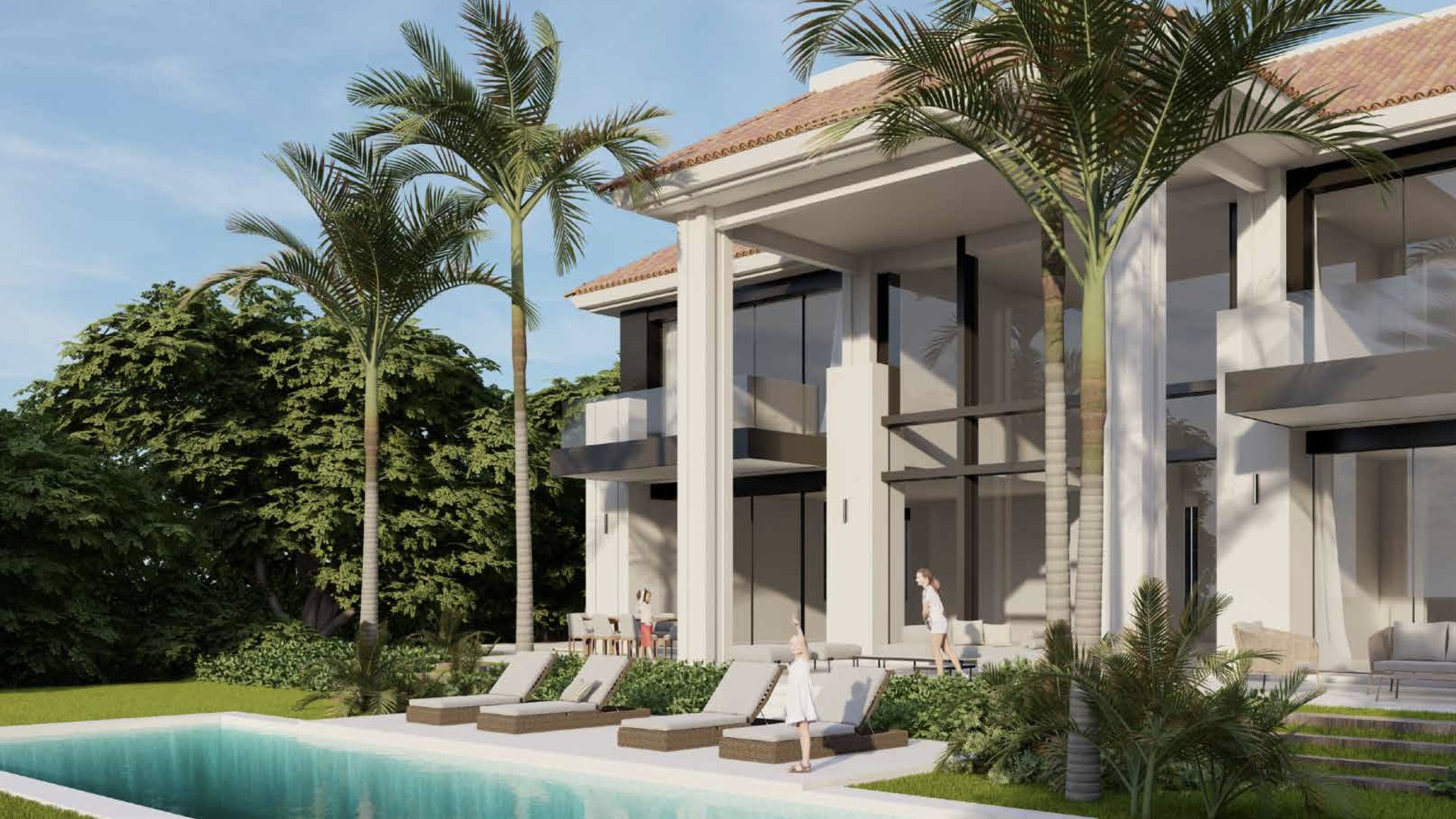 Villa i Marbella, Malaga, Spanien 6 sovrum, 860 kvm. Nr. 134437