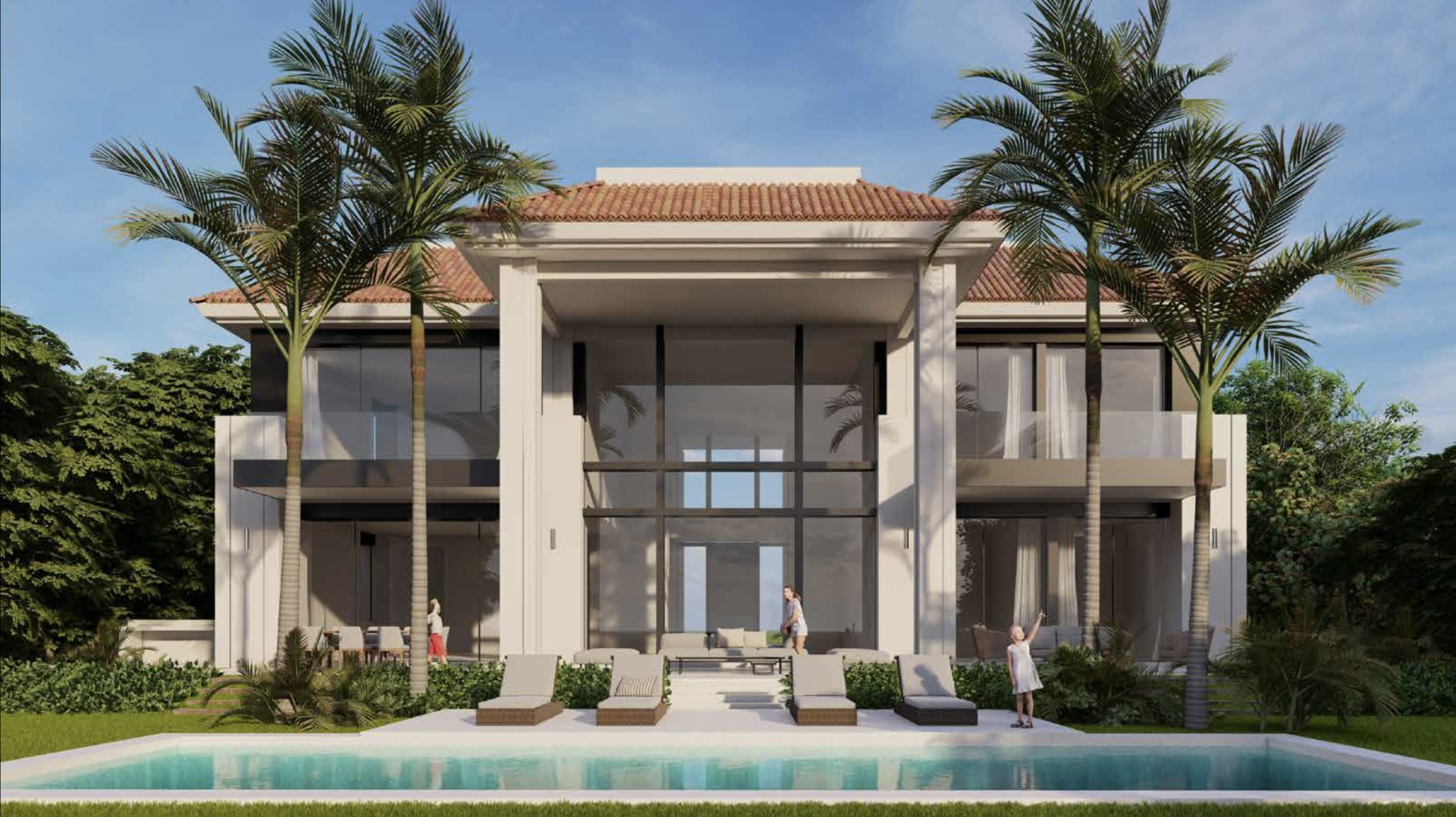 Villa i Marbella, Malaga, Spanien 6 sovrum, 860 kvm. Nr. 134437