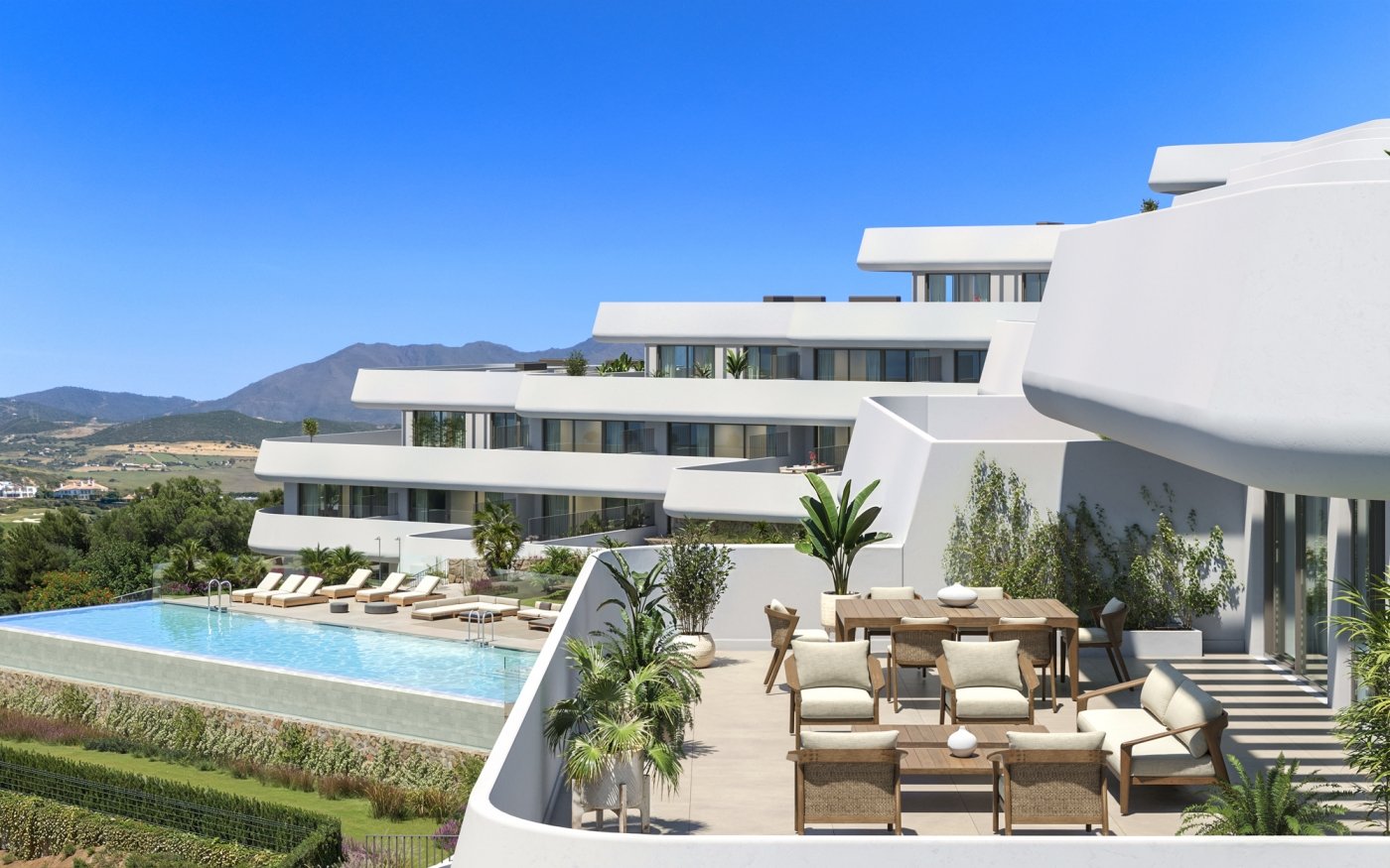 Bungalow in Casares, Malaga, Spain 3 bedrooms, 101 sq.m. No. 134441