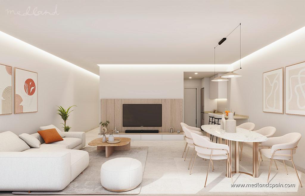 Apartamento en Guardamar del Segura, Alicante, España 3 dormitorios, 112 m2 No. 191700
