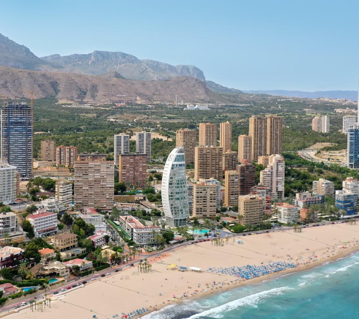 Huoneisto Benidorm, Alicante, Espanja 2 makuuhuonetta, 92 m2 No. 165326