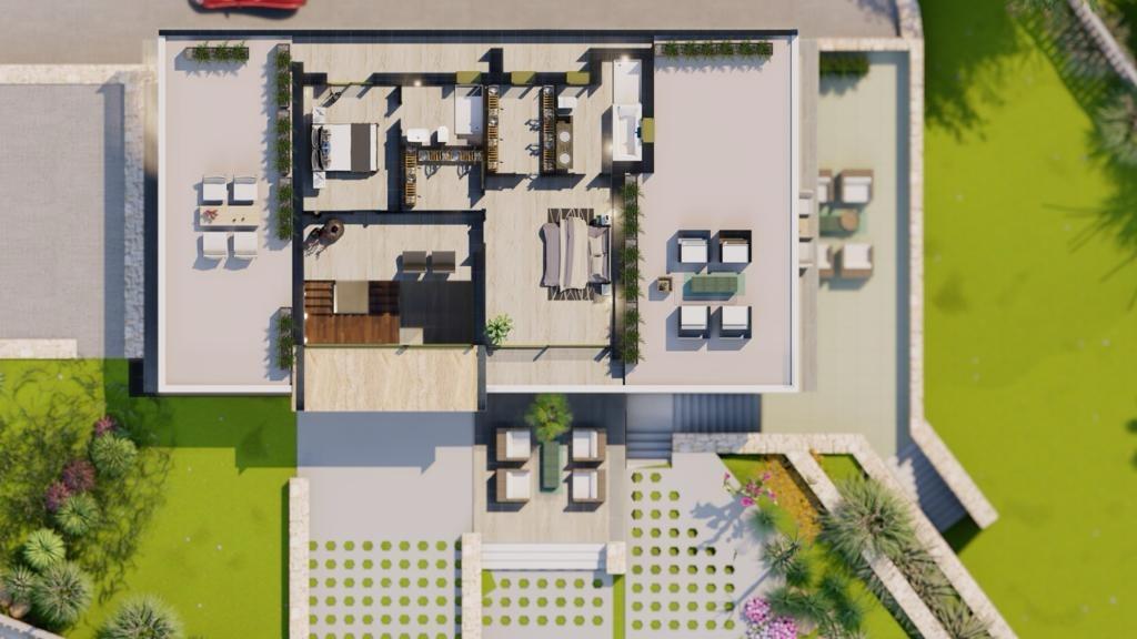 Huvila Benidorm, Alicante, Espanja 502 m2 No. 165324