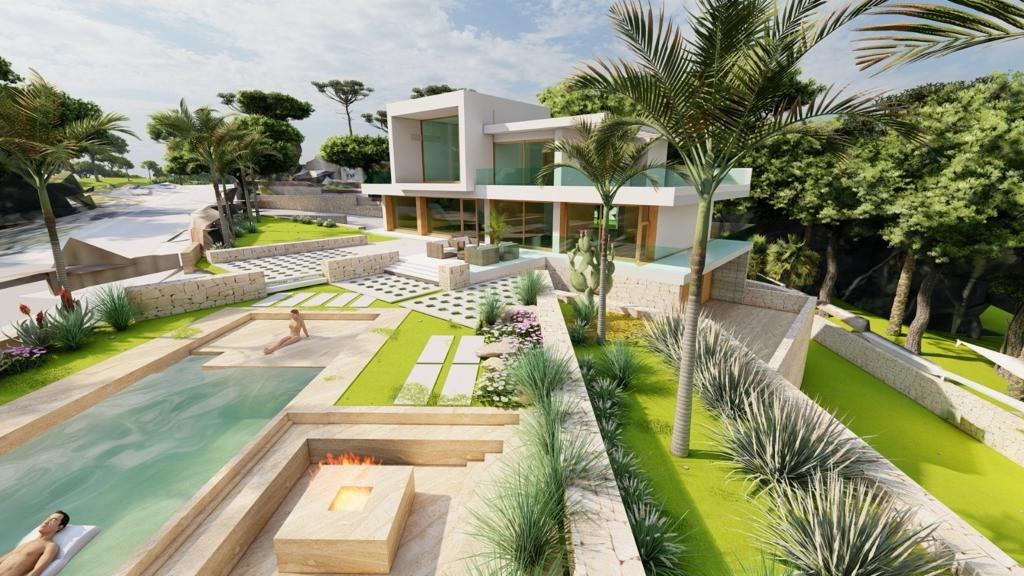 Huvila Benidorm, Alicante, Espanja 502 m2 No. 165324