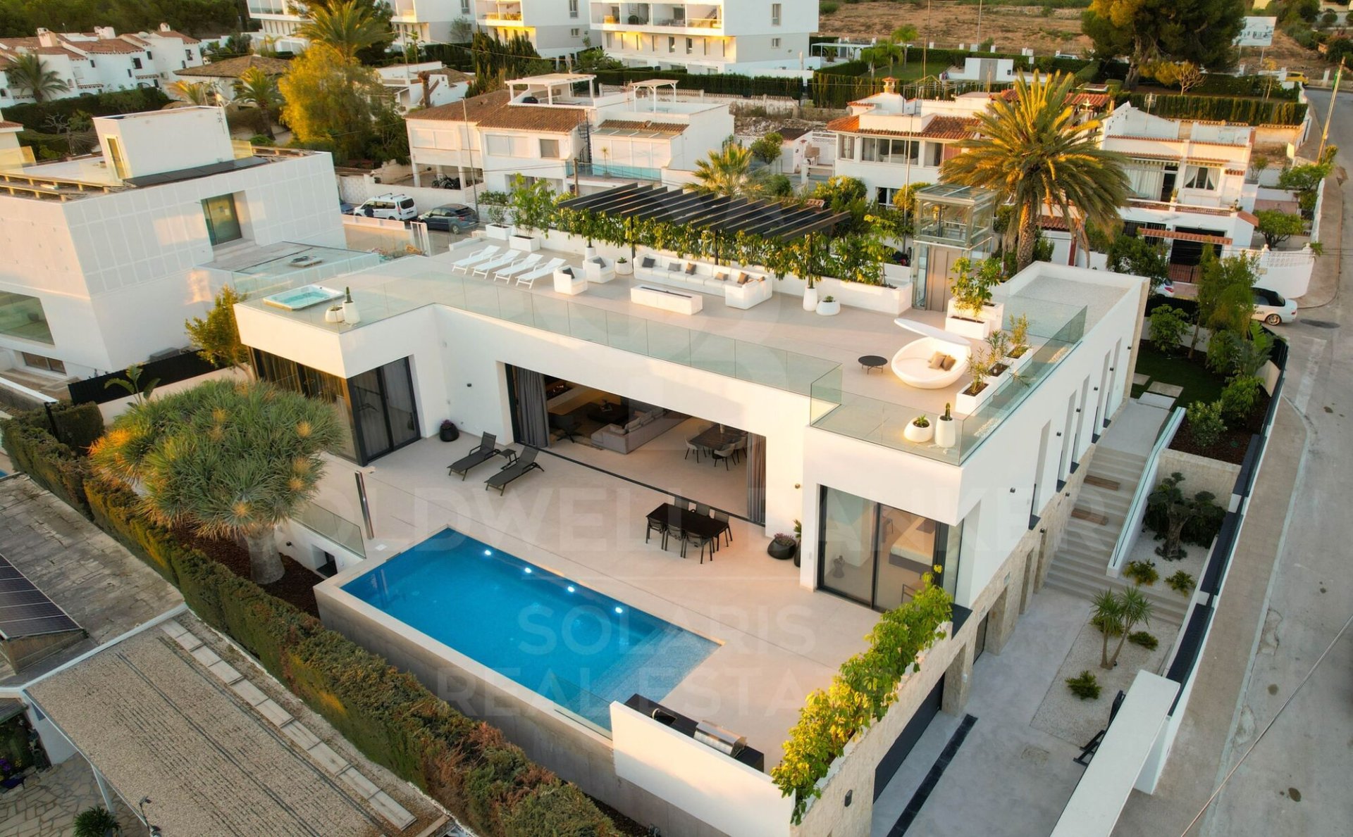 Villa in L'Albir, Alicante, Spanien 4 Schlafzimmer, 1021 m2 Nr. 160178