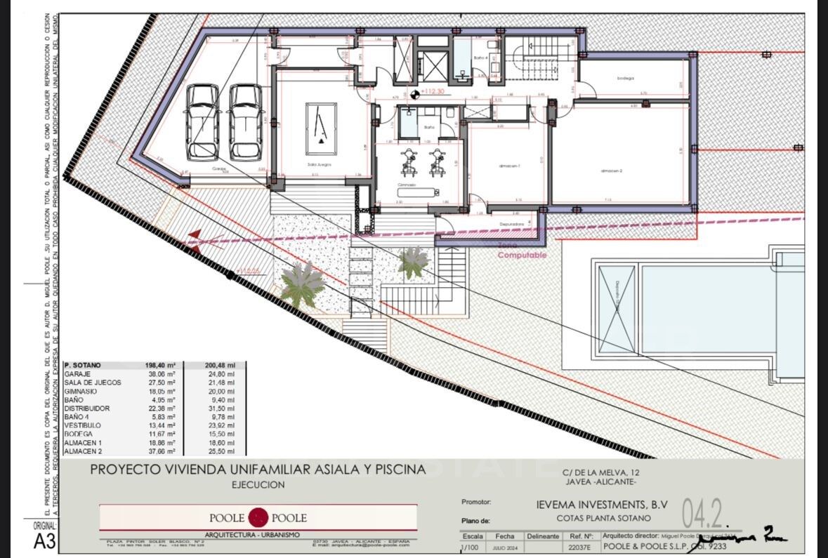 Huvila Javea, Alicante, Espanja 4 makuuhuonetta, 303 m2 No. 160173