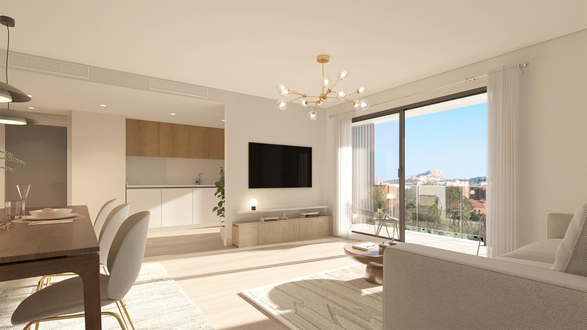 Apartment à Alicante, Espagne 3 chambres, 98 m2 No. 142005