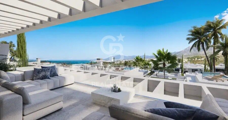Hus i Marbella, Malaga, Spanien 4 sovrum, 264 kvm. Nr. 158986