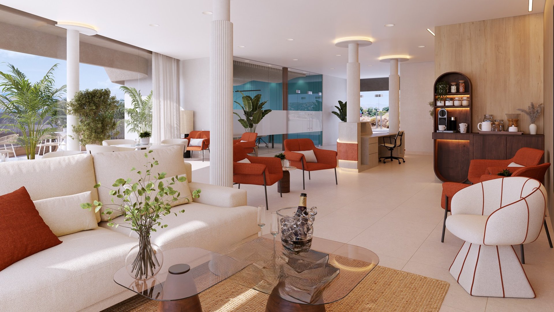 Apartment in Mijas, Malaga, Spain 3 bedrooms, 134 sq.m. No. 193068