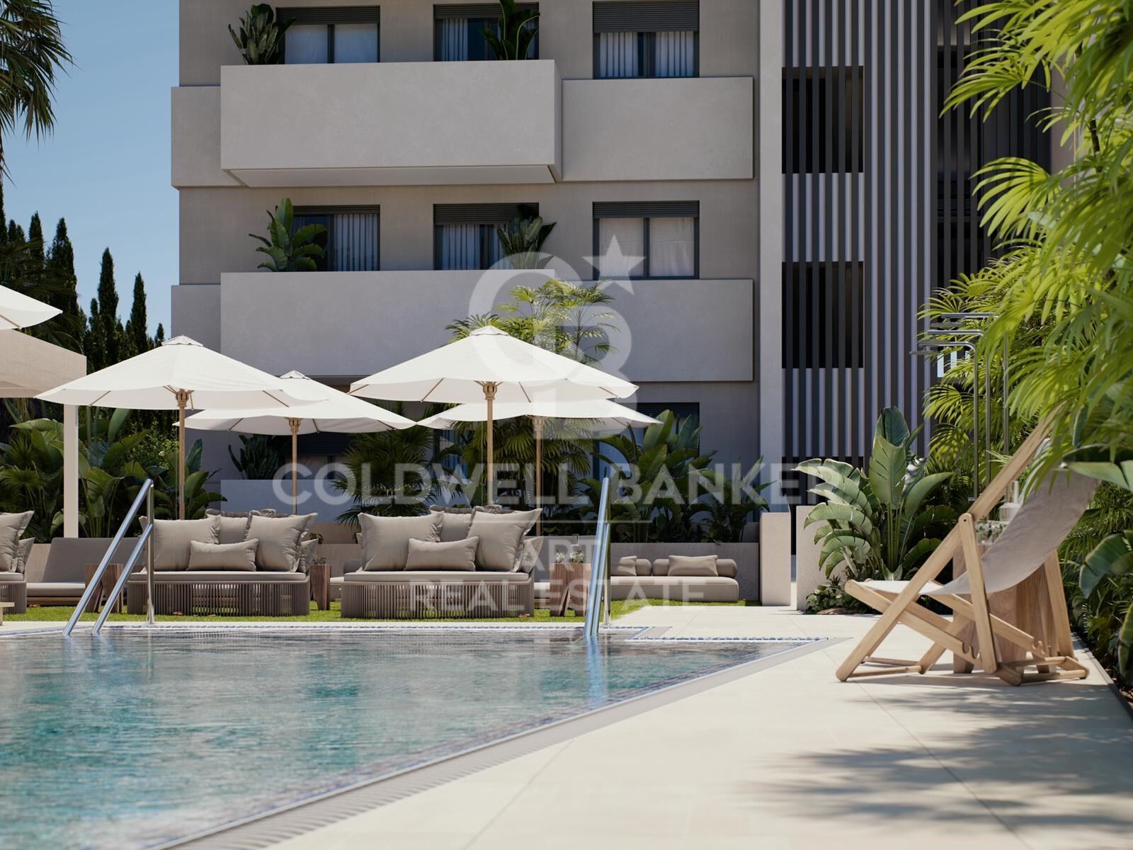 Penthouse w Estepona, Malaga, Hiszpania 3 sypialnie, 195 mkw. nr 159103