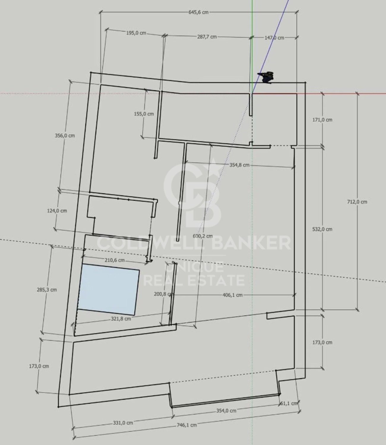 Penthäuser in Madrid, Spanien 2 Schlafzimmer, 67 m2 Nr. 178751