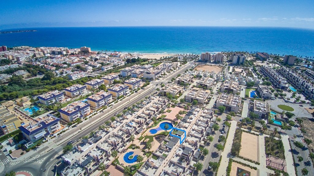 Квартира в Миль Пальмерас, Аликанте, Испания 2 спальни, 76м2 №145392