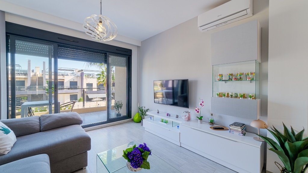 Квартира в Миль Пальмерас, Аликанте, Испания 2 спальни, 76м2 №145392