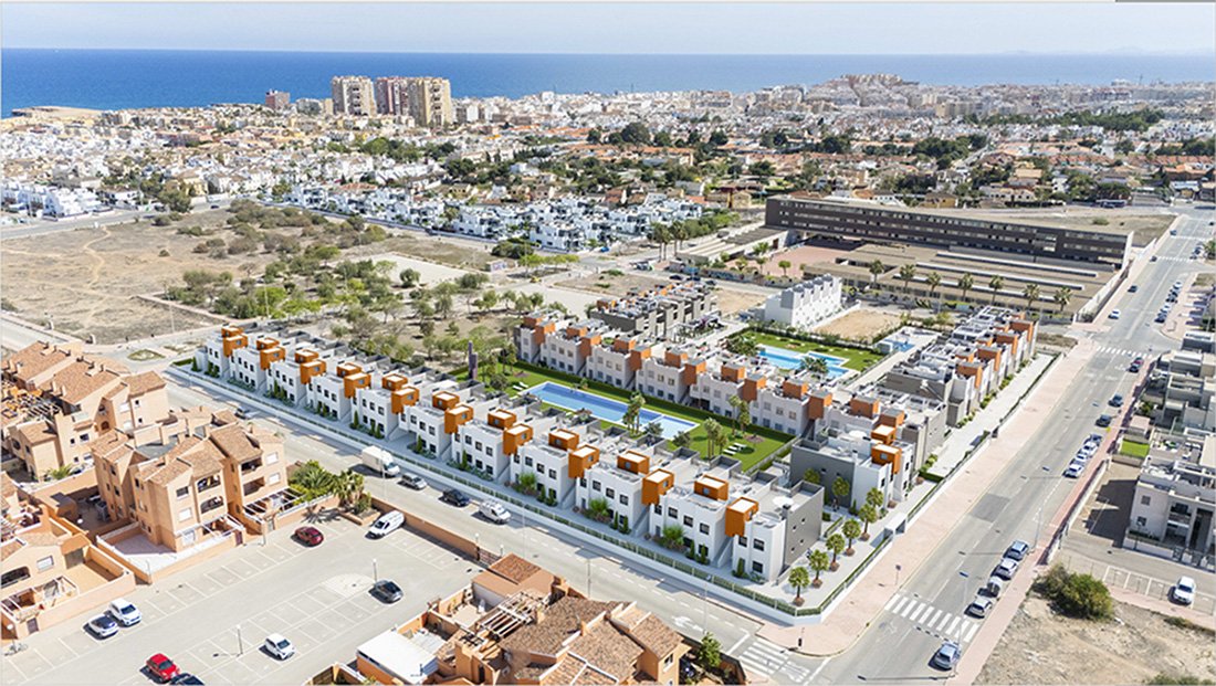 Apartment in Torrevieja, Alicante, Spain 2 bedrooms, 110 sq.m. No. 163872