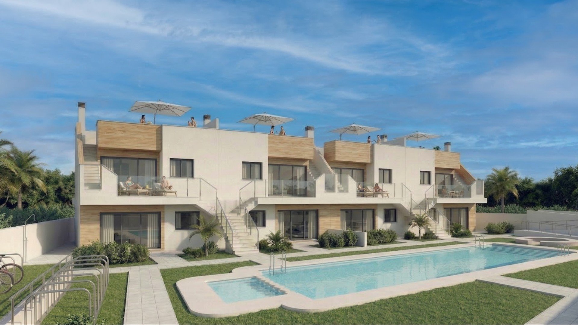 Жилой комплекс VILLAS DON PEDRO 4 в Сан-Хавьер, Мурсия, Испания №177290