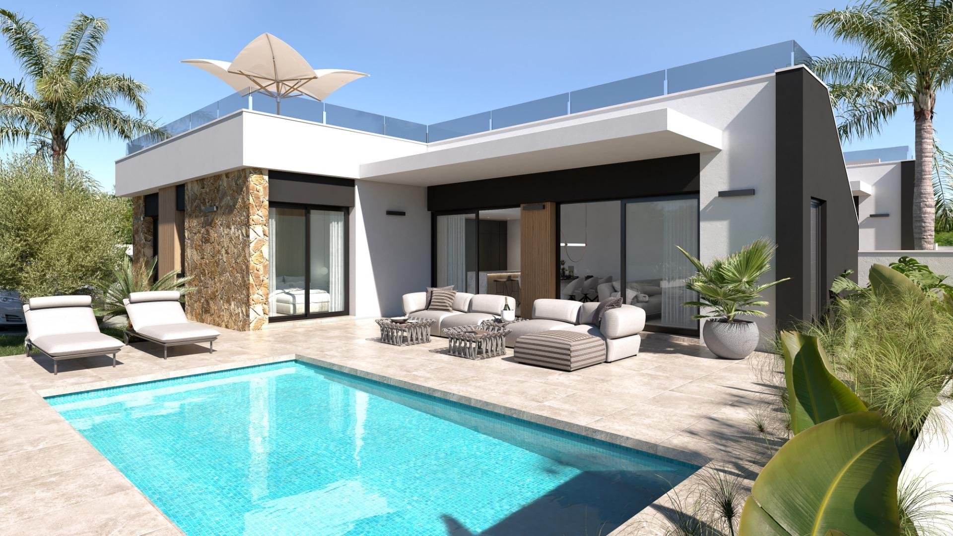Villa i Ciudad Quesada, Alicante, Spanien 3 sovrum, 179 kvm. Nr. 165508
