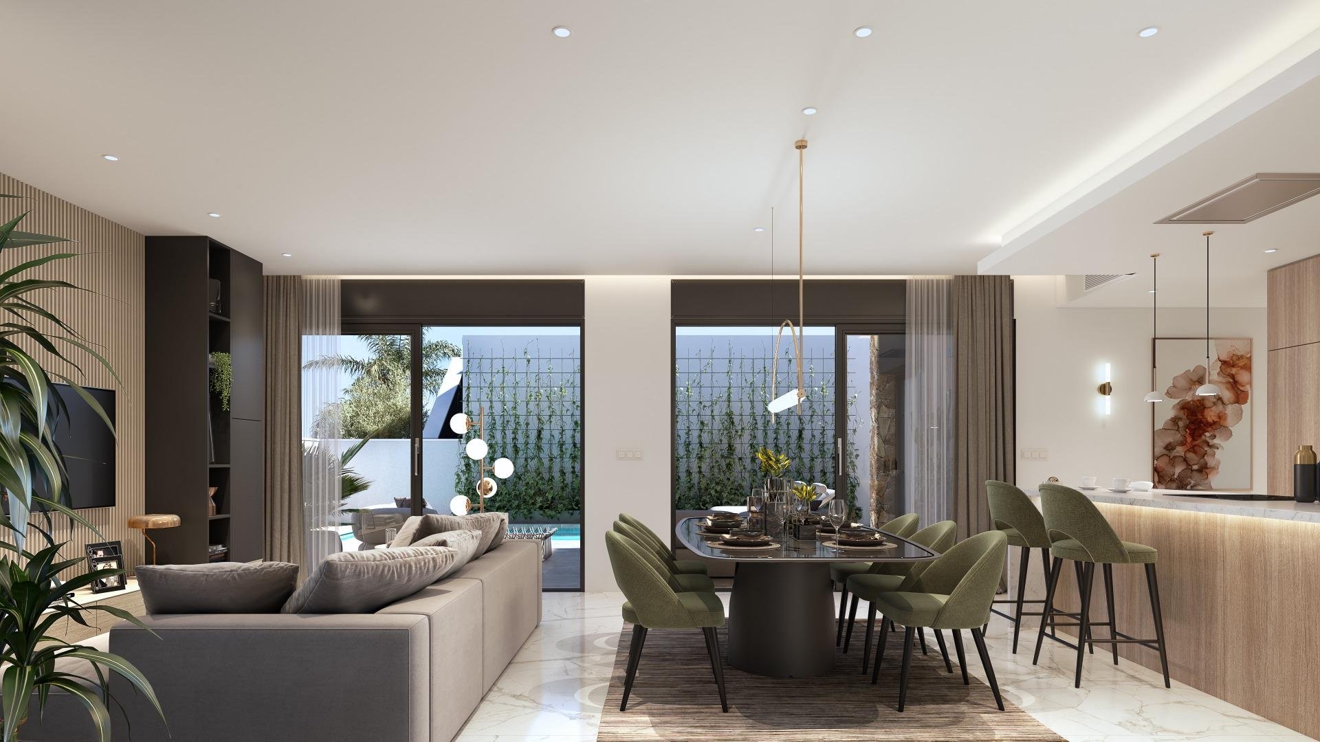 Villa i Ciudad Quesada, Alicante, Spanien 3 sovrum, 179 kvm. Nr. 165508