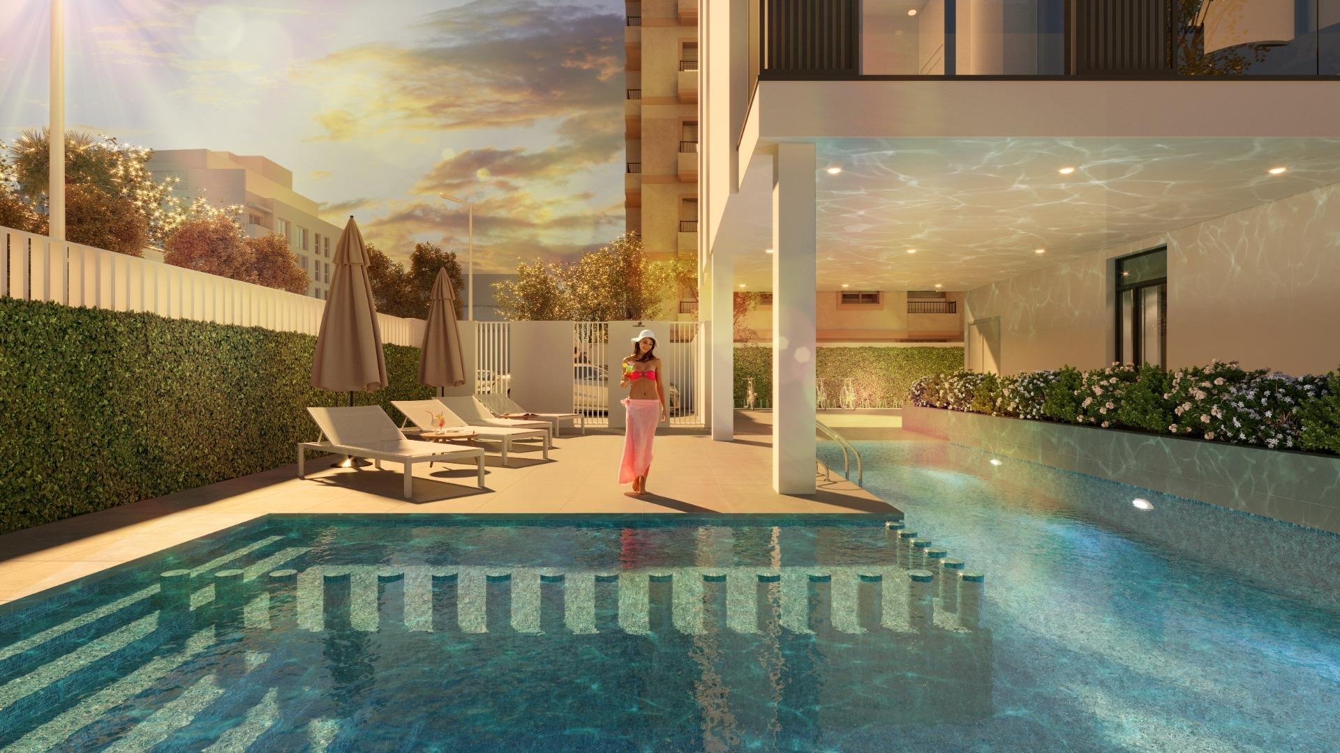 Apartament w Nueva Torrevieja, Alicante, Hiszpania 2 sypialnie, 61 mkw. nr 194191